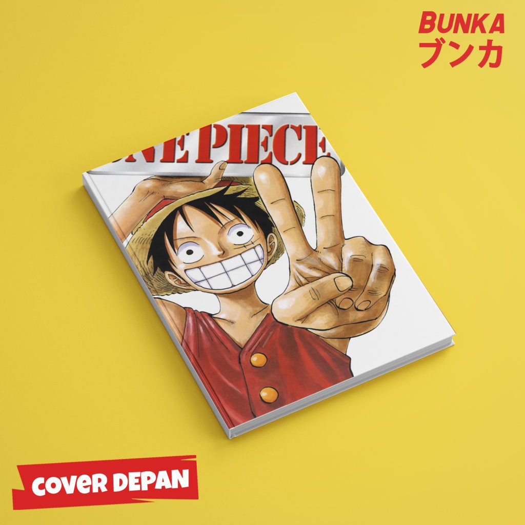

Note Book Aesthetic Anime One Piece Luffy Peace Hardcover A5 Buku Tulis Catatan Notes Agenda Planner Jurnal vintage buku catatan story book kado anniversary valentine cowok cewek murah