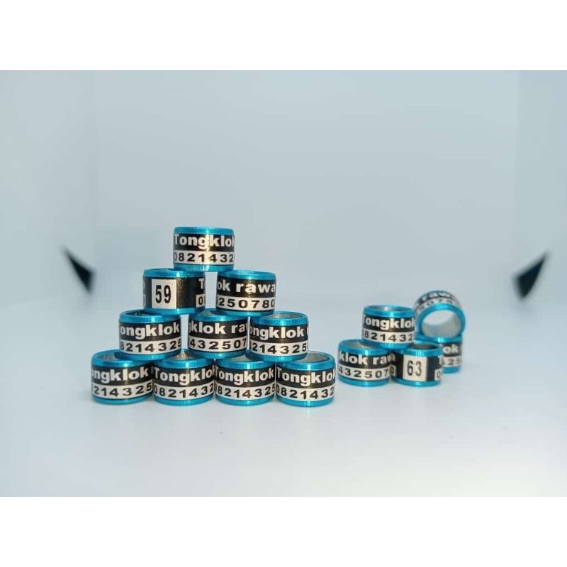 RING BURUNG MERPATI) DARA CETAK NAMA MINIMAL 10 BIJI