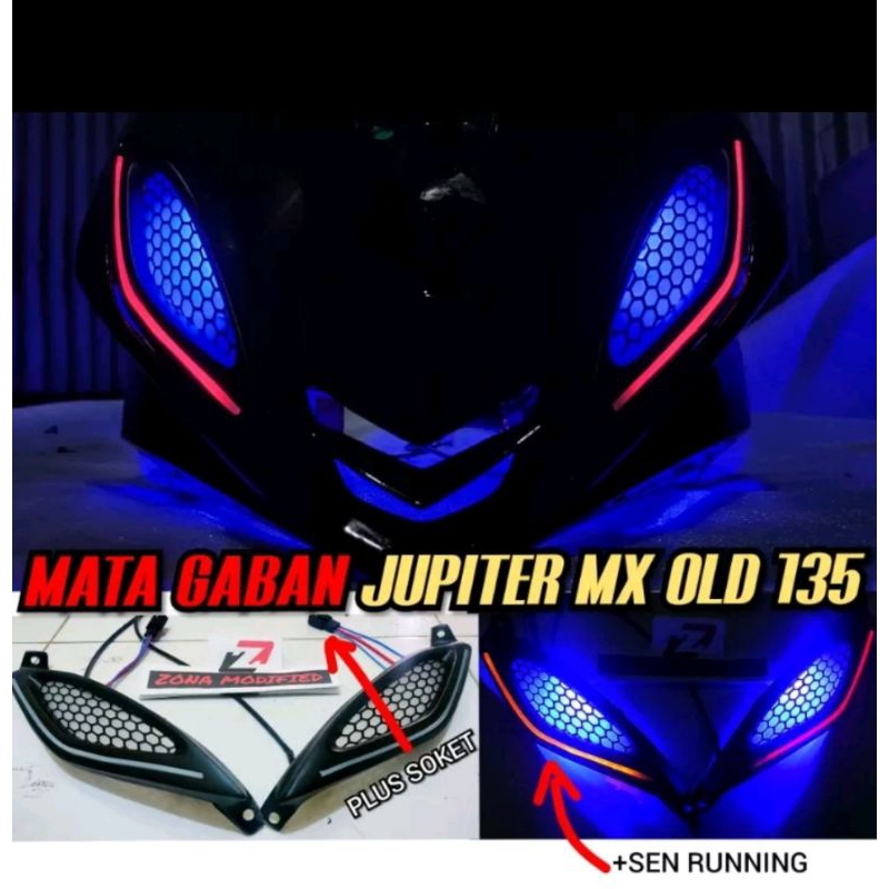 MATA GABAN JUPITER MX OLD Mode runing(BONUS flasher)