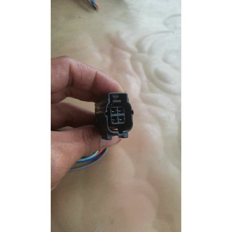 soket sensor oksigen o2 oxygen knalpot chery cherry qq 4pin