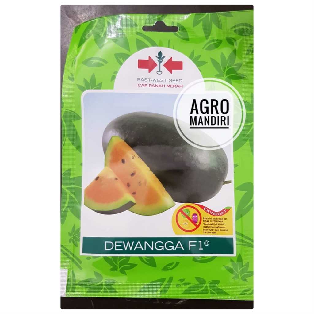 Semangka Kuning Dewangga F1  isi 40 Benih Bibit Cap Panah Merah