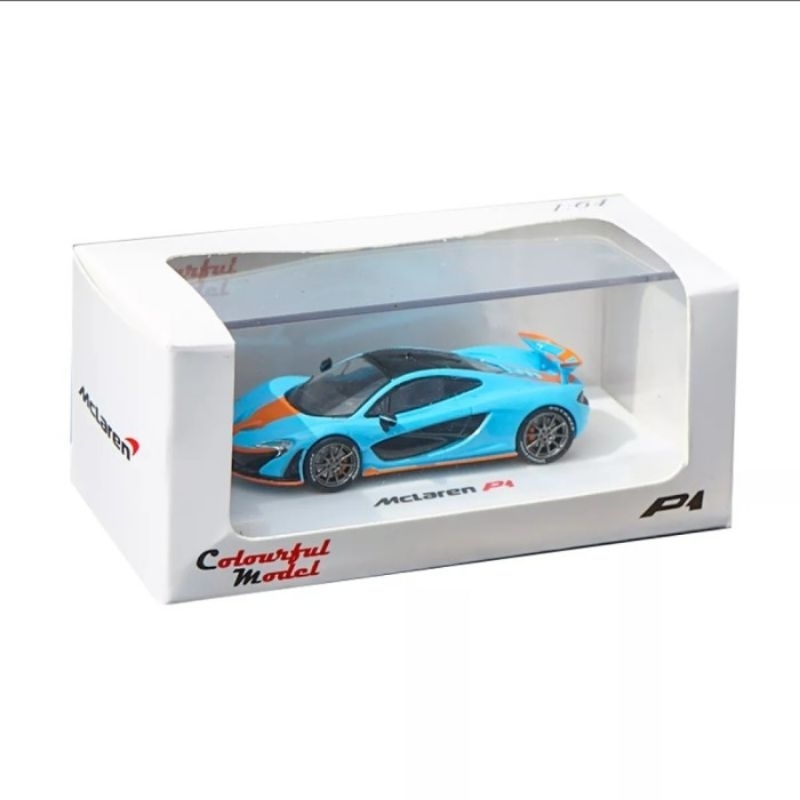 CM Colourful Model McLaren P1 Lightblue Gulf