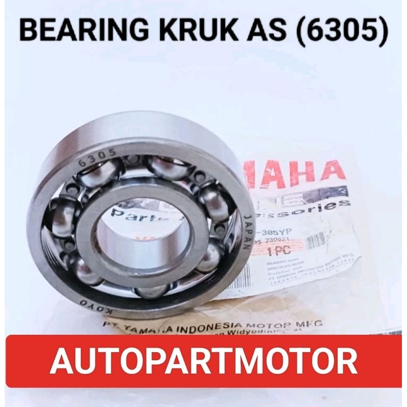 Bearing Lahar Laher Kruk Krug Kur As (6305) Vixion lama New Jupiter MX lama New MX King Vega ZR Jupi