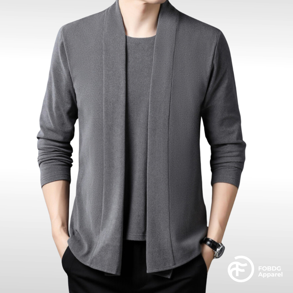 Kaos Blazer FOBDG Lengan Panjang Kaos dan Blazer Menyatu 100% Cotton Style Formal Terbaru