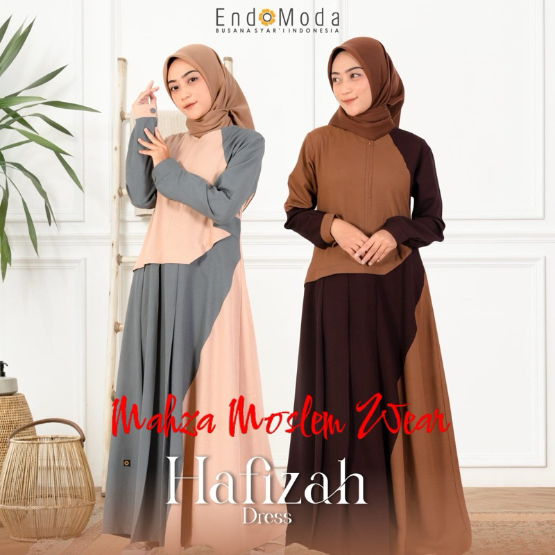 DRESS HAFIZAH || GAMIS ORIGINAL ENDOMODA