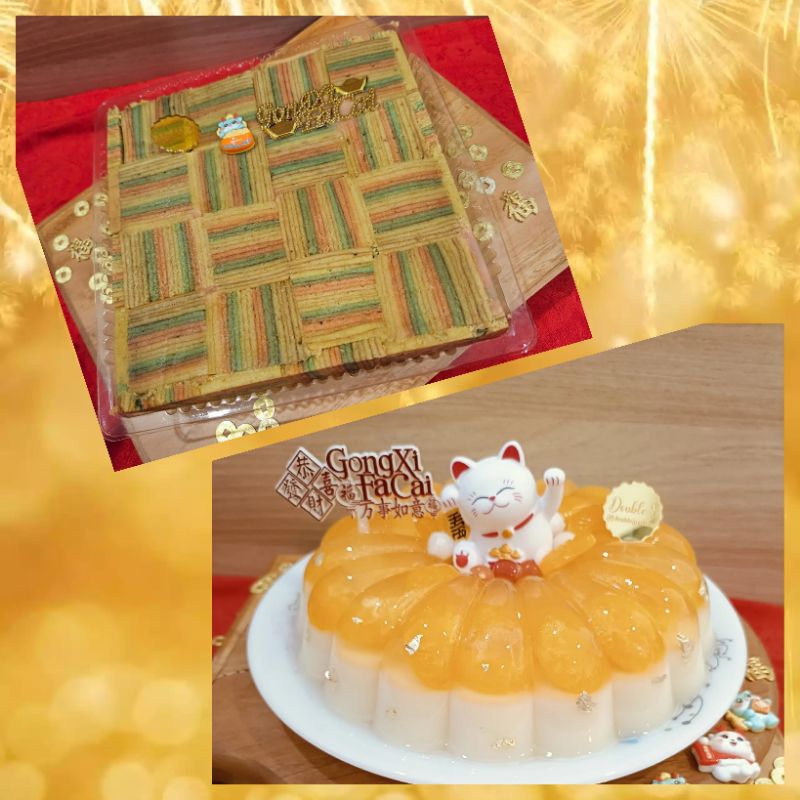 

Pudding Hampers CNY Puding Lapis Legit Puding Mandarin Fortune Pudding Layer Cake Pudding Premium