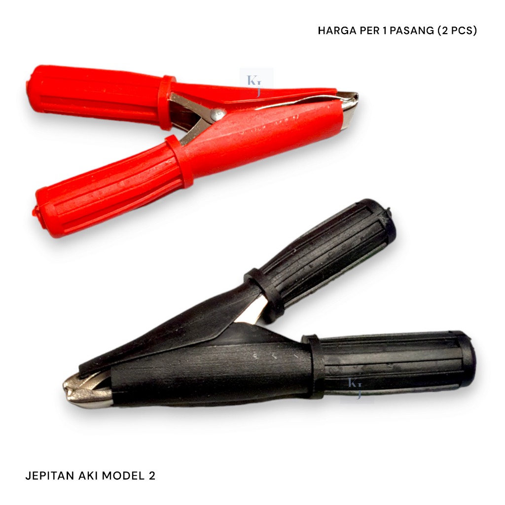 JEPITAN AKI BESAR 100A / Jepit Capit Aki Accu Besar Buaya 100A Universal (SEPASANG)