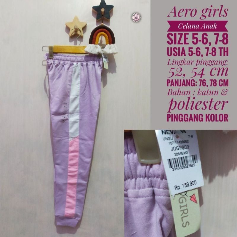 Celana Panjang Anak Perempuan AERO GIRLS Celana Panjang AERO GIRLS Celana AERO GIRLS