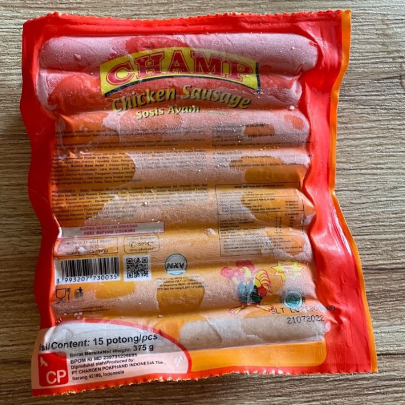 

Sosis Champ 375gr