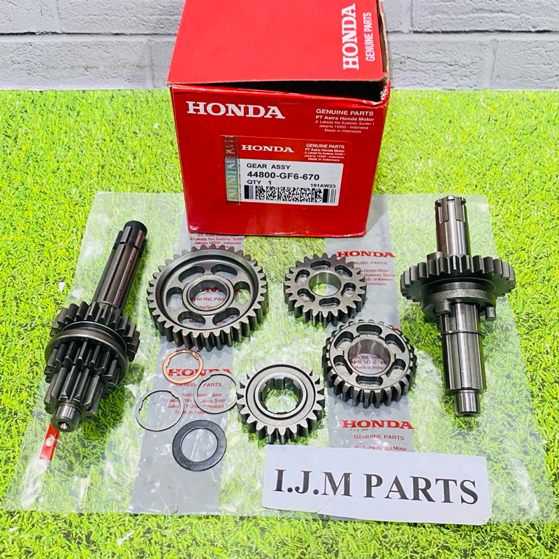 Gigi Rasio Komplit GF6 Honda Win Supra V Supra XX