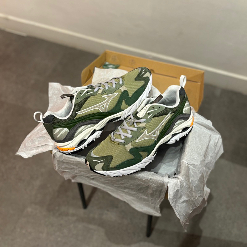 Mizuno Wave Rider 10 Green Original Resmi