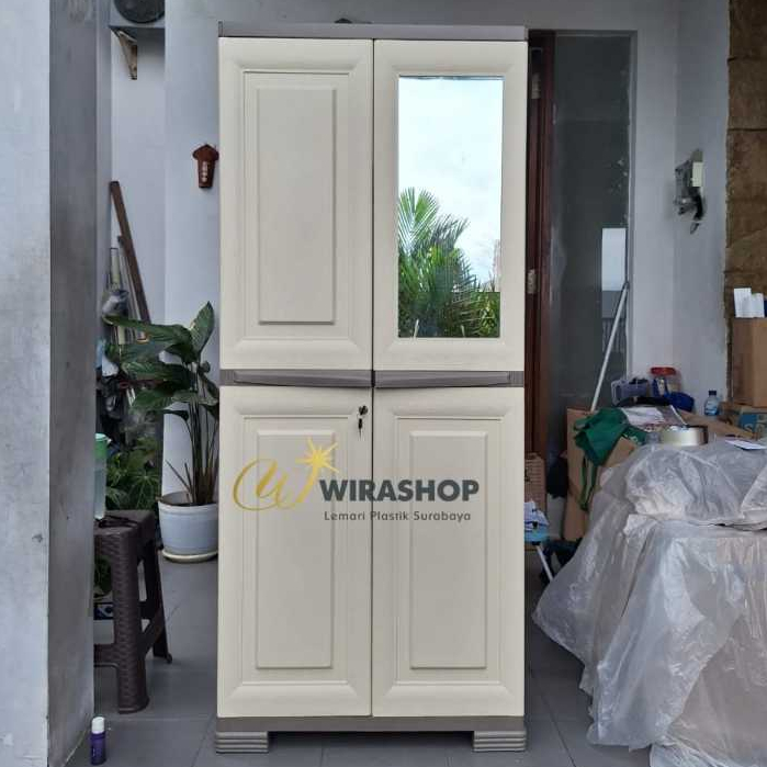 Lemari plastik Pakaian Olymplast OMC ST-1 / OMC EGC