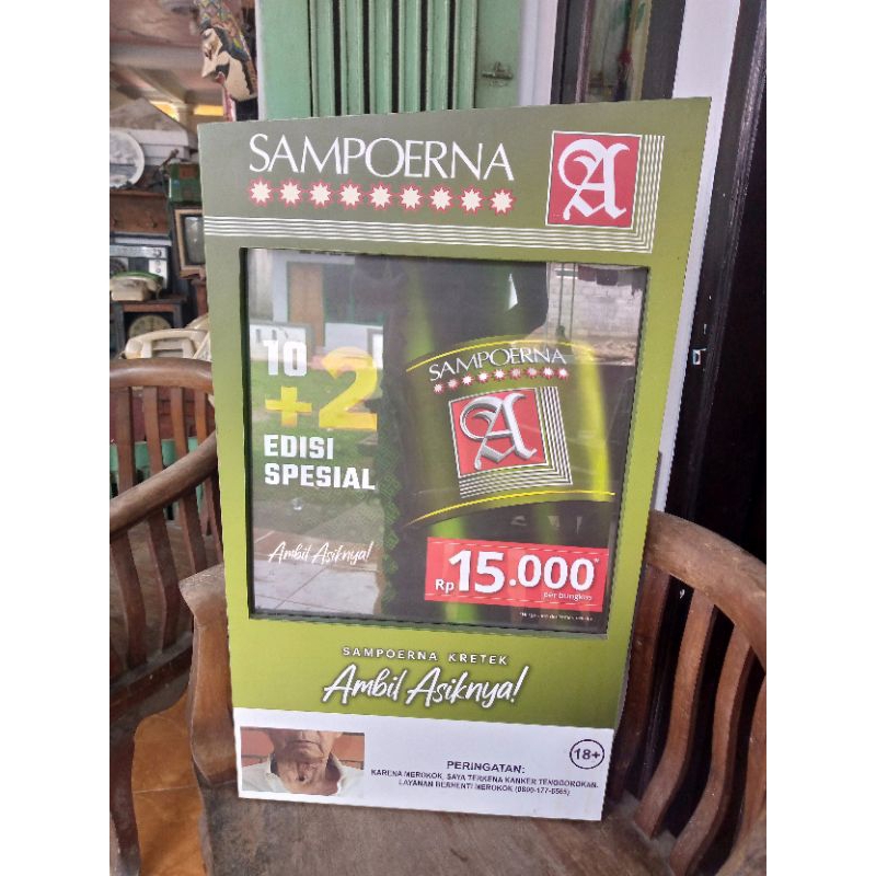papan iklan rokok/enamel rokok/iklan rokok/hiasan dinding
