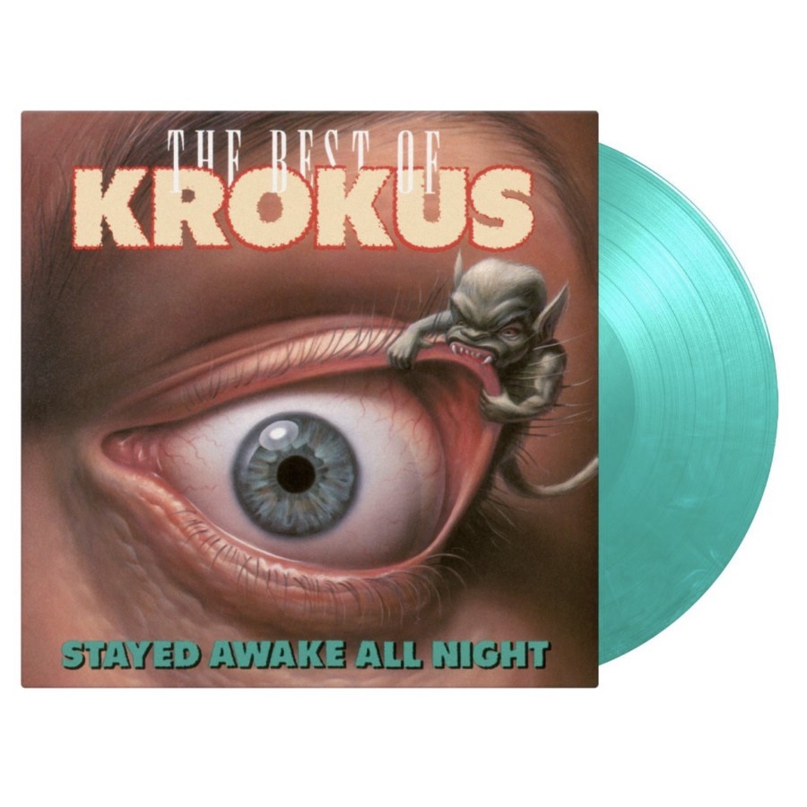 Vinyl / Piringan Hitam Krokus - Stayed Awake All Night / The Best Of LP -Coloured, Limited, Numbered
