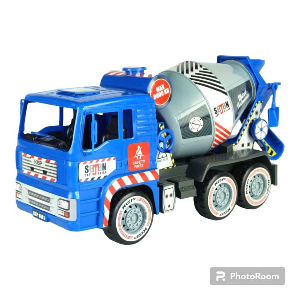 Mainan Anak Truck Konstruksi Mixer/ Truk Molen Besar KGP8081