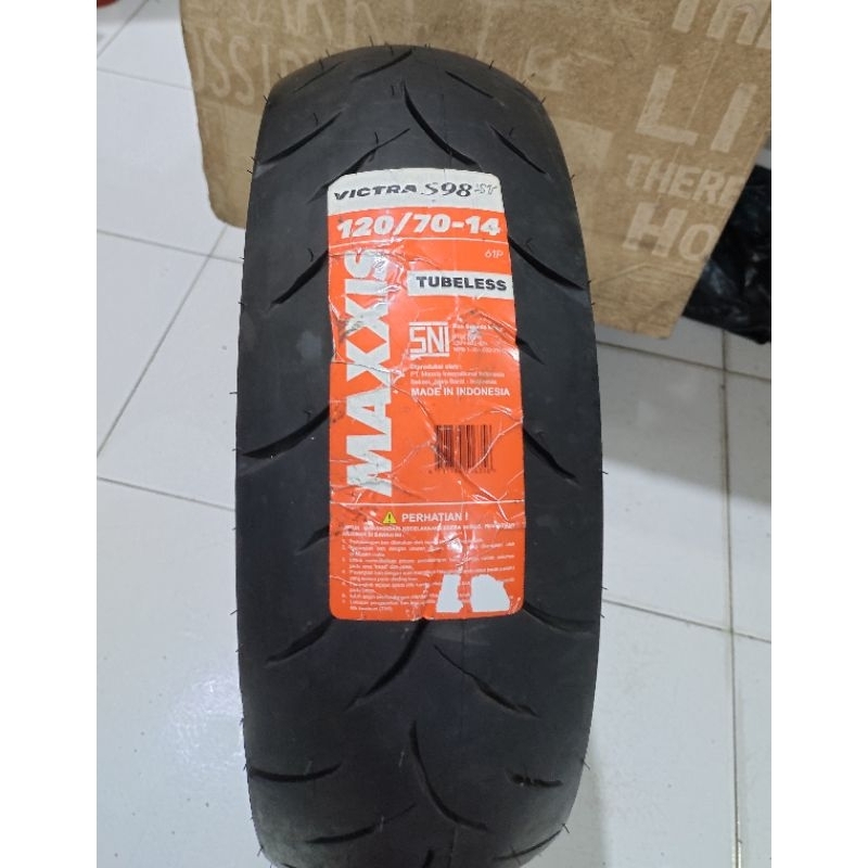 Ban Maxxis 120 70 - 14 Victra S98 ST Tubeless
