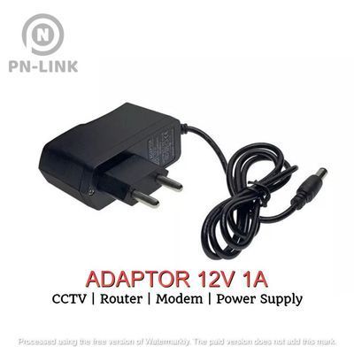 Adaptor 12V 1A Baru bukan bekas 5.5mm untuk Router dan CCTV