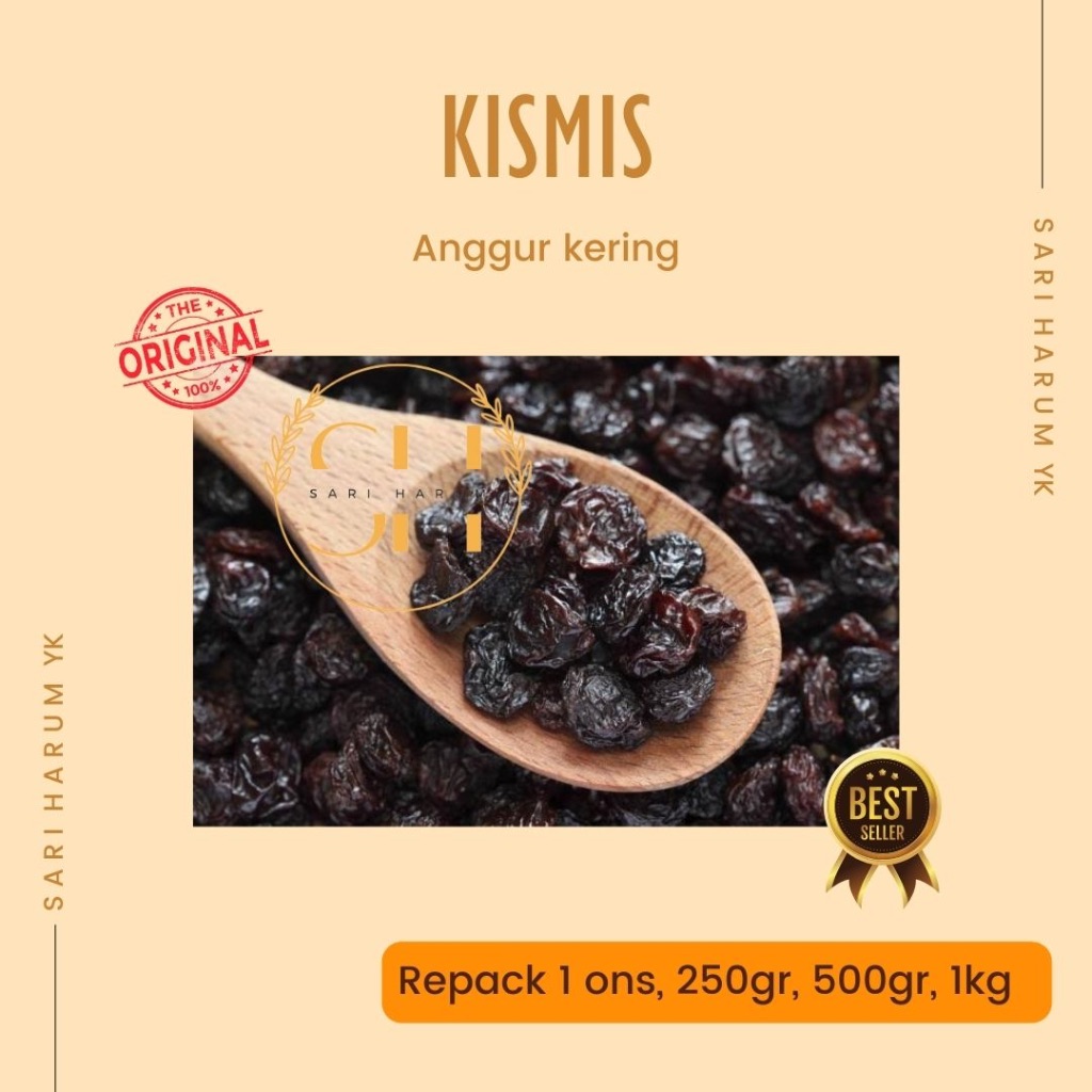 

Kismis | Anggur Kering | 1ons