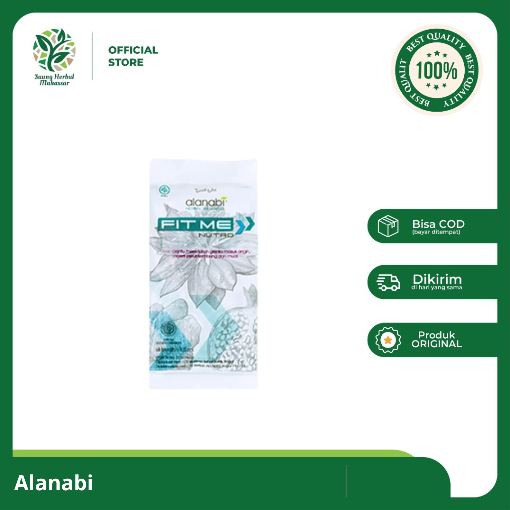 

Alanabi - Minuman Herbal Sehat Isi 3 Sachet