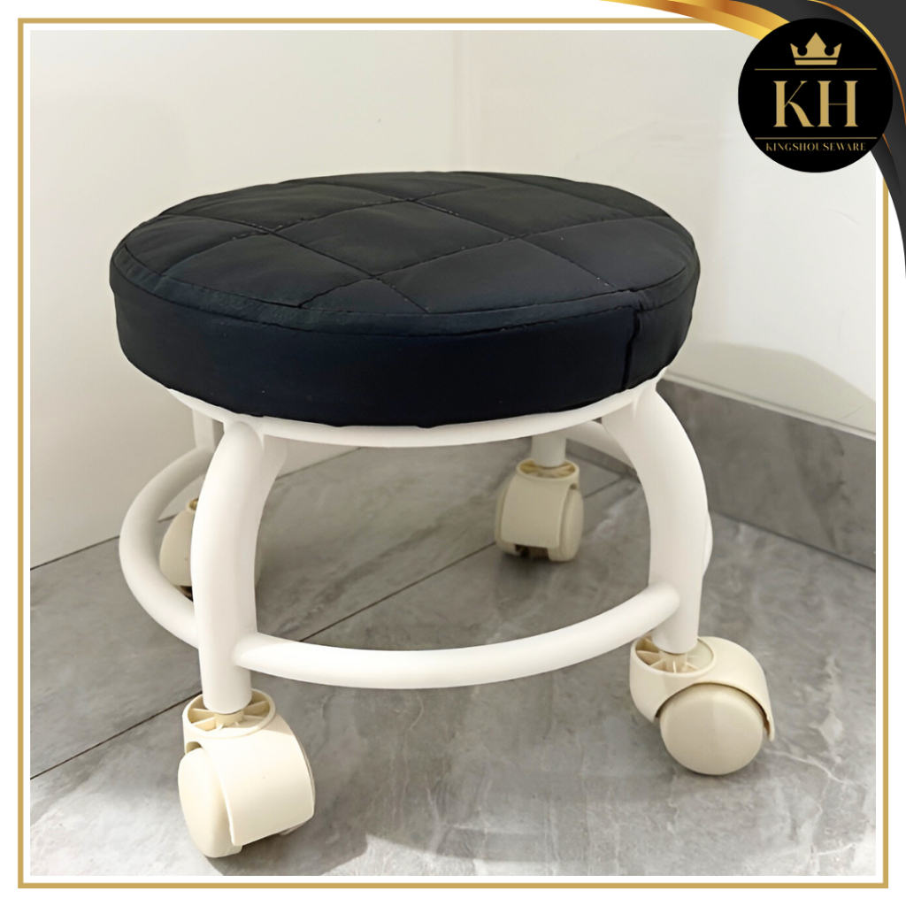 Kh - Kursi Putar santai / Kursi bulat / Kursi Bundar / Kursi Bulat Roda