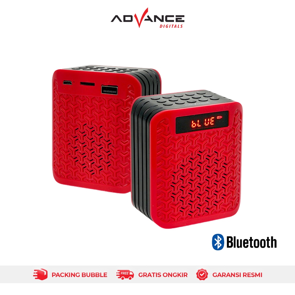 Advance TP-631 Speaker Bluetooth Portable Speaker Mini Tidak Ada Memori