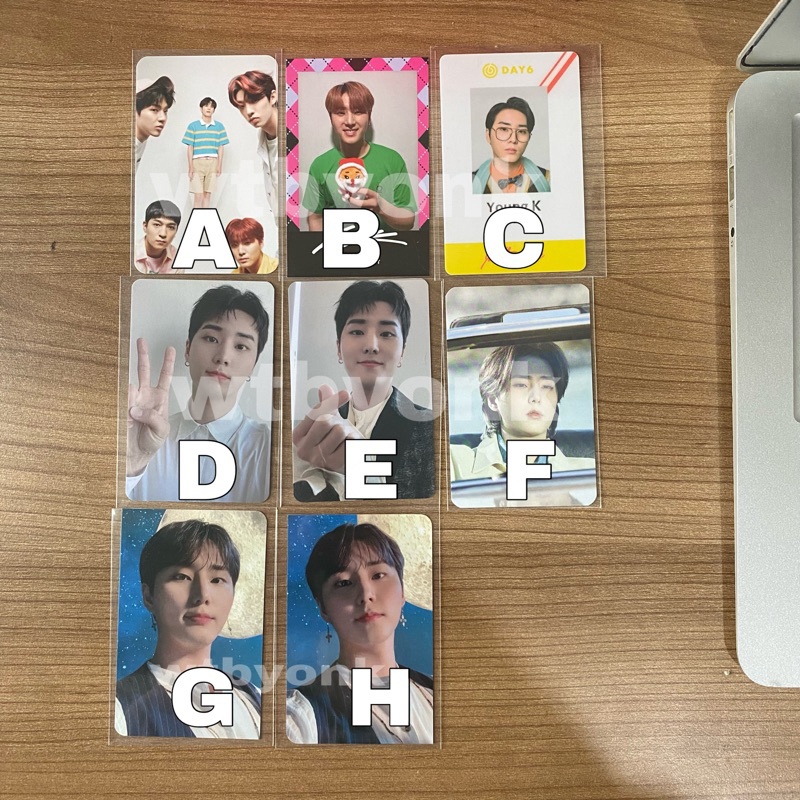 [READY STOCK, READ DESC] Photocard Official Youngk Day6 Rare (Gravity Tengah, Pola YB, ID Youth Enco