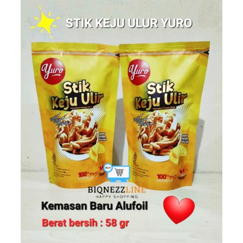 

Snack Stik Keju Original @58gr