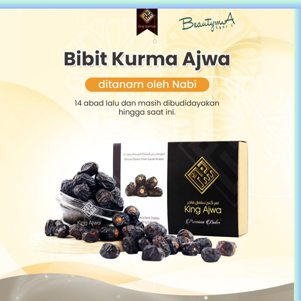 

Kurma Ajwa Kurma King Ajwa Asli Hampers Kurma Premium Lebaran Kurma Ajwa Jumbo 500gr