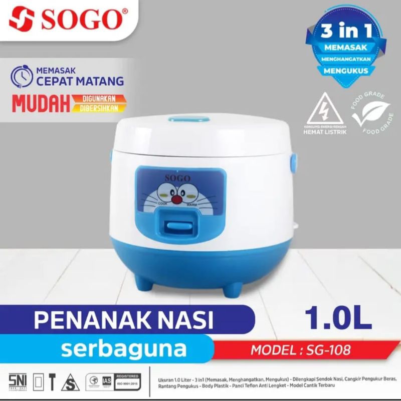 Rice cooker/Magic com sogo 1 liter/(SG-108)