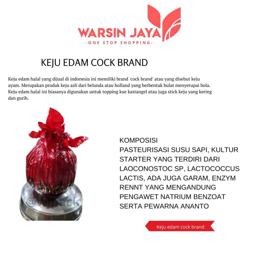 

KEJU EDAM COCK BRAND - KEJU TUA - KEJU BOLA AYAM JAGO EMAS