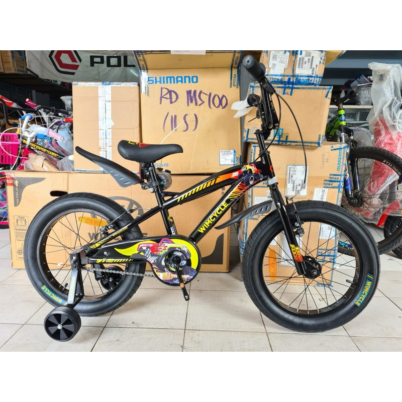 Sepeda Anak / KIDS BIKE BMX 18 INCH WIMCYCLE BIG FOOT / BIGFOOT BAN JUMBO / BAN FAT BIKE / BAN 3.0