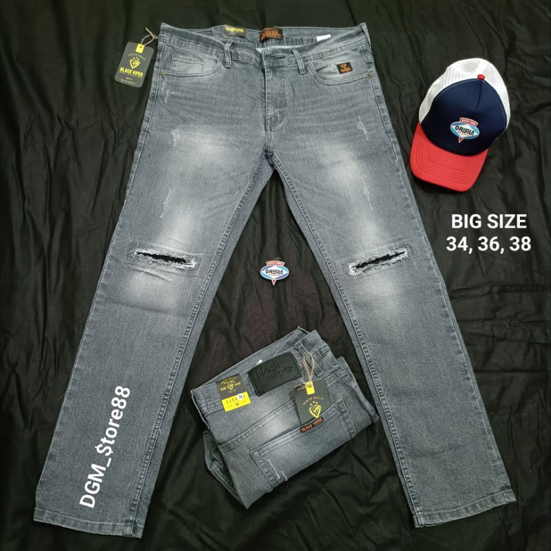 Celana Jeans Skinny Slimfit Strech/Celana Jeans Pria Sobek/Celana Jeans Pria Panjang/Celana Jeans Pr