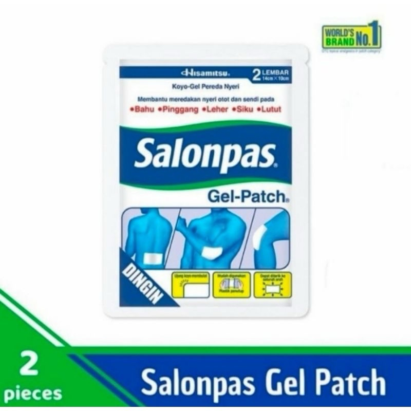 Salonpas Gel-Patch Koyo Gel Pereda nyeri 2 Lembar