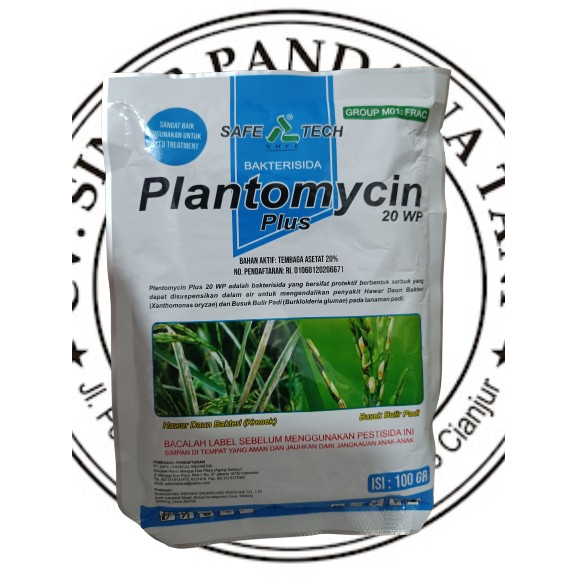 Bakterisida Plantomycin Plus 20WP 100gram