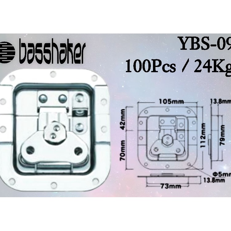 KODE R55Y KUNCI KUPU BESAR HARDCASE FLIGHTCASE HARD CASE KUPUKUPU BESAR IMPOR 1 x 11 Tebal