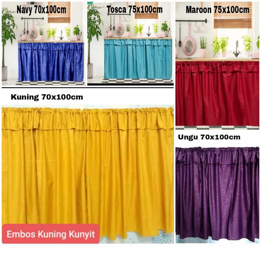 [COD] GORDEN DAPUR POLOS - GORDEN DAPUR MINIMALIS EMBOS