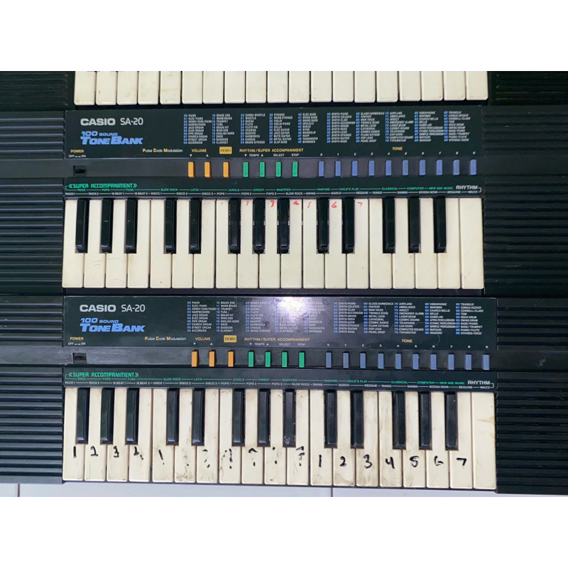 CASIO SA 20 drumband