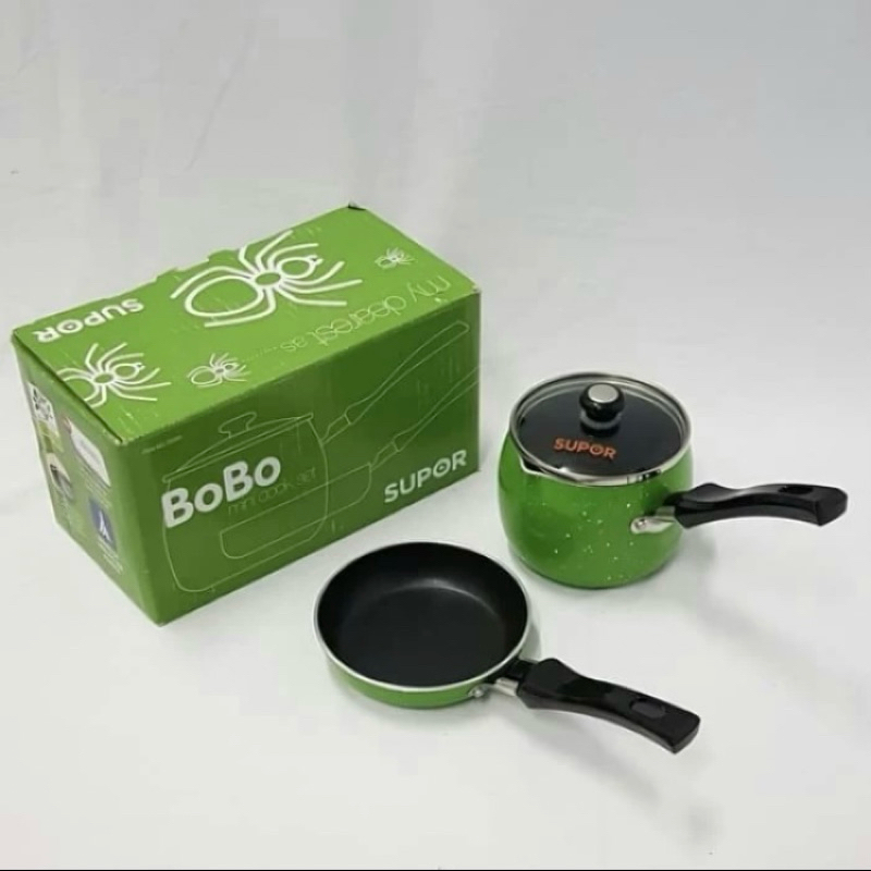 Panci Teflon Mini Set - Supor Bobo Mini Cook Set