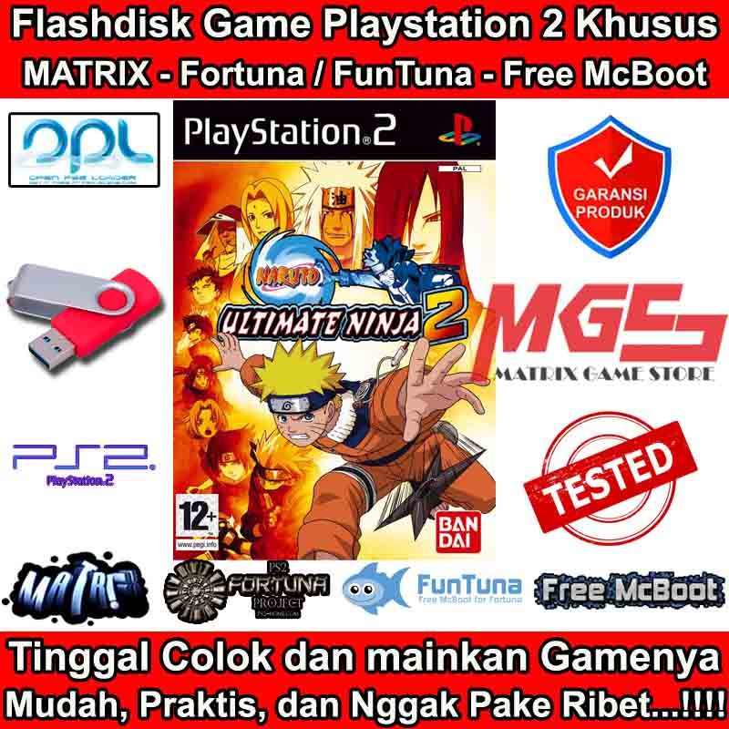 Flashdisk Game PS2 PS 2 Naruto - Ultimate Ninja 2