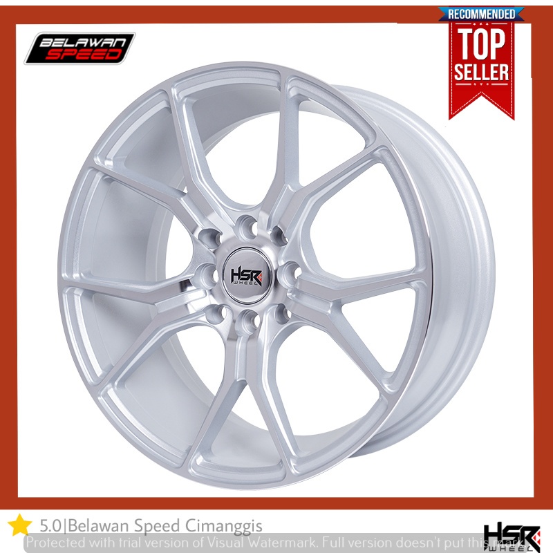 PELEK MOBIL RACING VELG MODIFIKASI RING 16 HSR VOODOO PCD 4X100/114,3 UNTUK BRIO JAZZ YARIS VIOS MOB