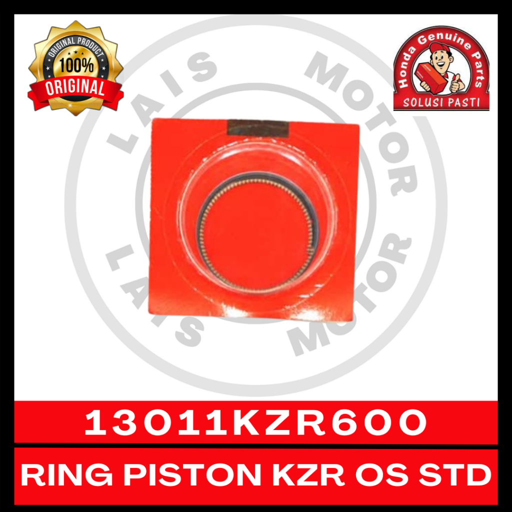 Risng Piston KZR Vario 125 OS STD 13011KZR600 Original AHM