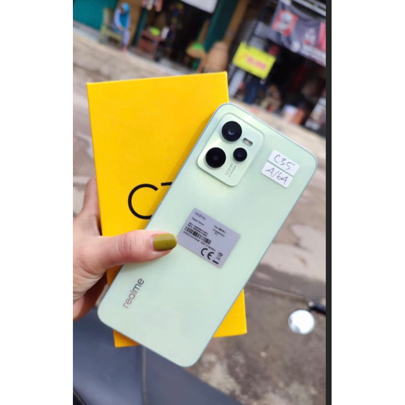 REALME C35 ram 4 internal 64gb