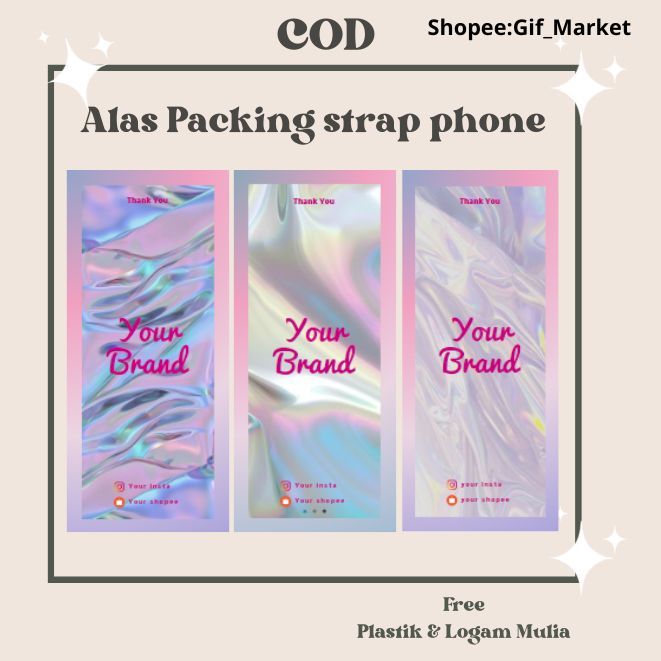 

Alas packing | Cod | Strap Phone | Free Ongkir | paper aksesoris |free logam mulia|free plastik| | kertas dudukan | cute paper | alas Packaging|tidak ada minal order|tag kalung|tag cincin||tag aksesories|hologram|mermaid|strap phone|alas Strep