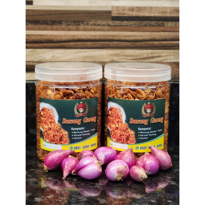 

BAWANG GORENG ASLI TANPA CAMPURAN TEPUNG 800GRAM