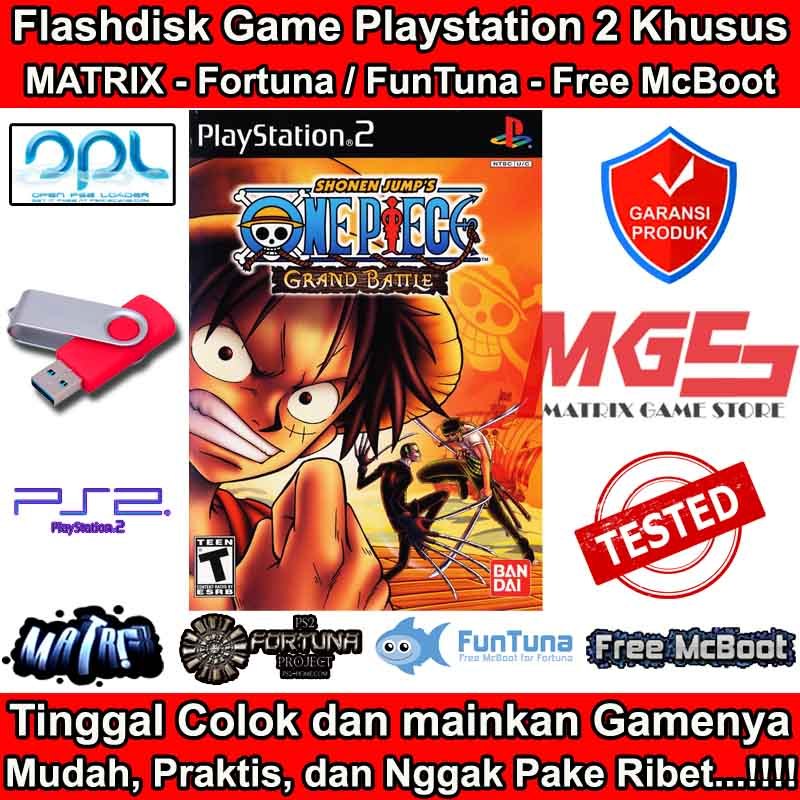 Flashdisk Game PS2 PS 2 One Piece - Grand Battle