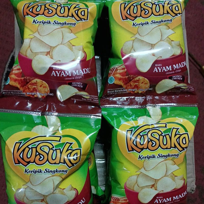 

Kusuka keripik singkong RTG 10x20gram