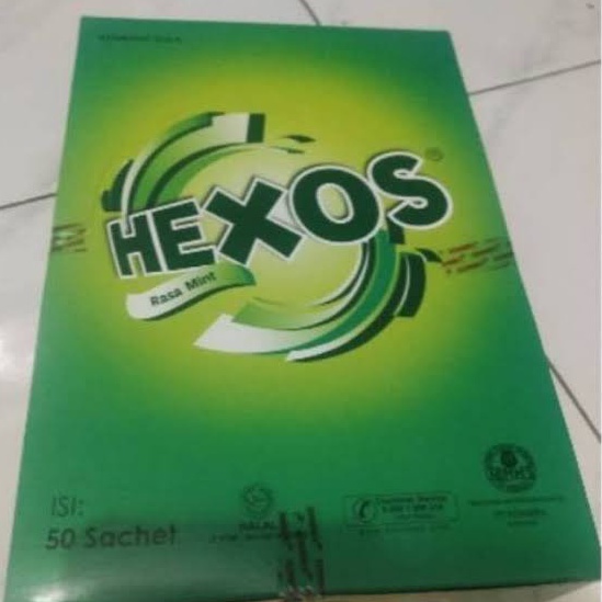 

Star 1 Box Pak Dus Hexos Permen isi 5 sachet