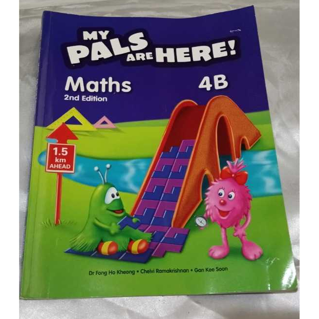 

My Pals Are Here 4B Maths 2nd Edition Textbook NEW