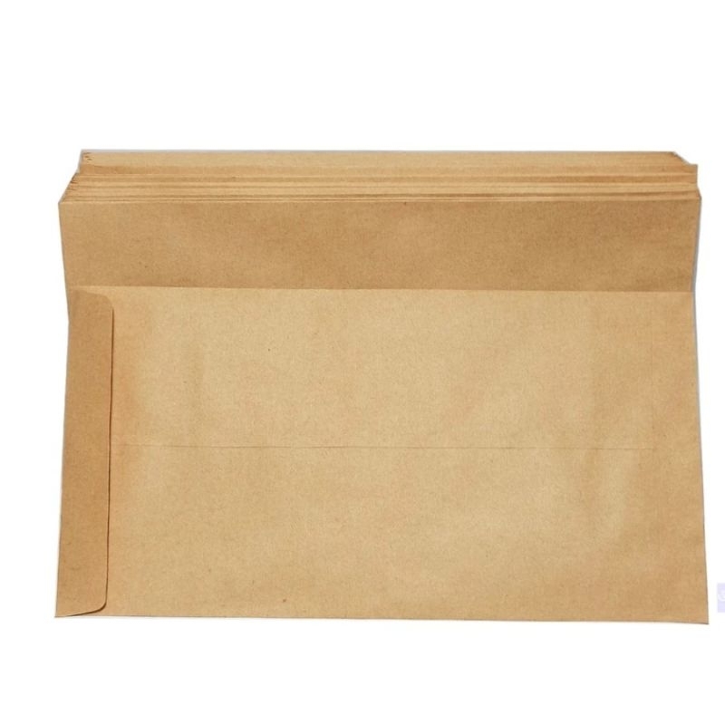 

Amplop Coklat ukuran Kabinet 11x24cm untuk Packing Benih Assesories HP Pernak Pernik dll