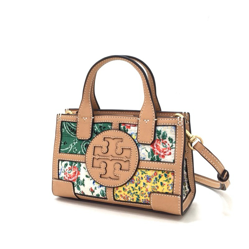 TB Ella Printed Quadrant Micro Tote Bag